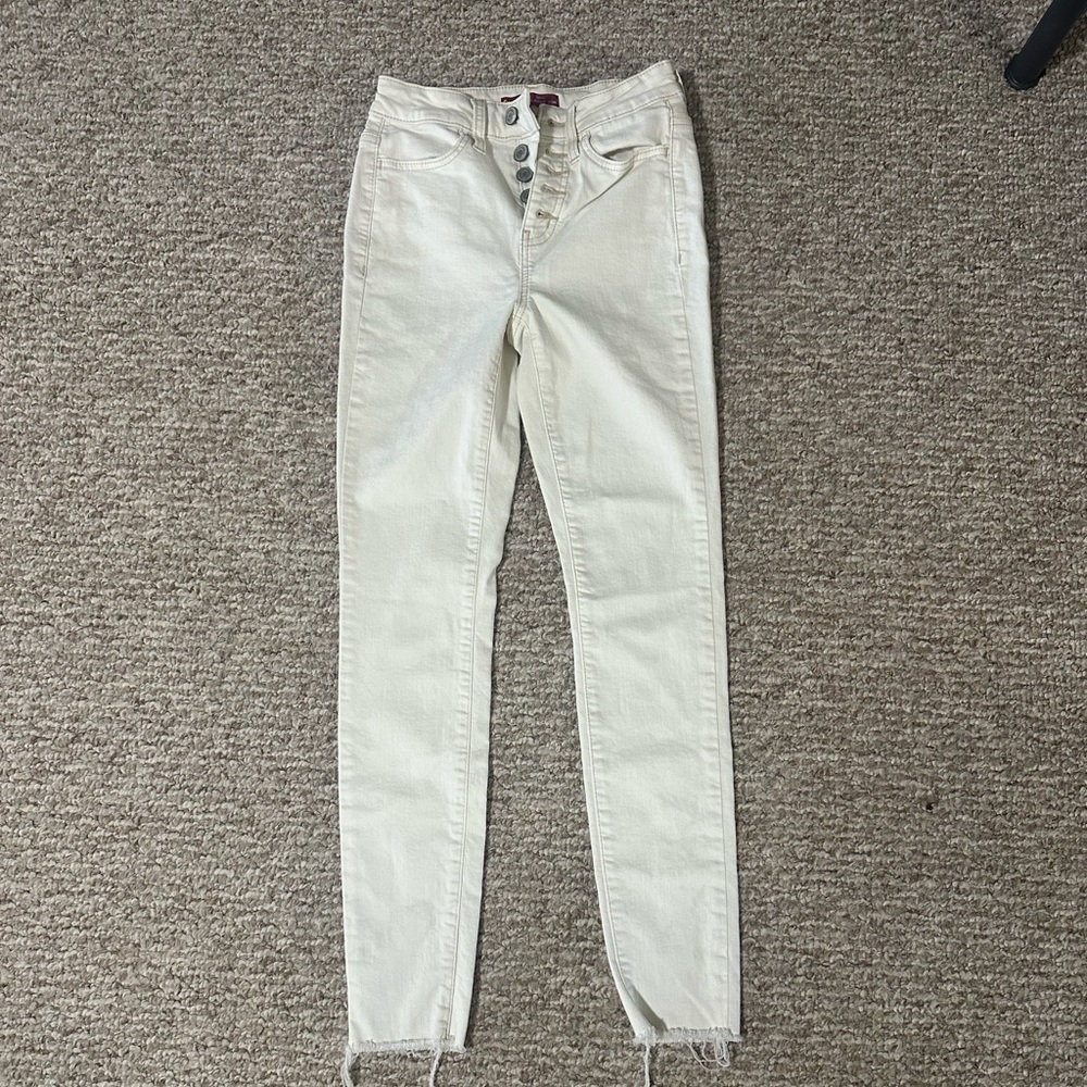 SO ankle jeggings high-rise